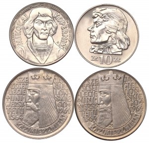 People's Republic of Poland, Set of 10 Gold 1964-69