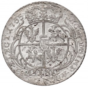 Germany, Saxony, Friedrich August II, 18 groschen 1755 - efraim