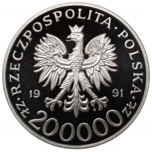 III RP, 200.000 złotych 1991 Gen. Karaszewicz-Tokarzewski