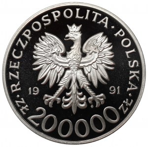 Third Republic, 200,000 zlotys 1991 Gen. Karaszewicz-Tokarzewski