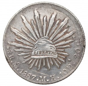 Mexico, 8 reales 1887