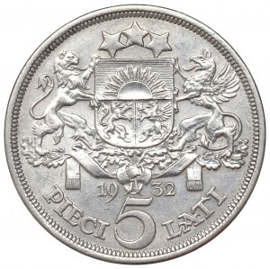 Latvia, 5 lati 1932