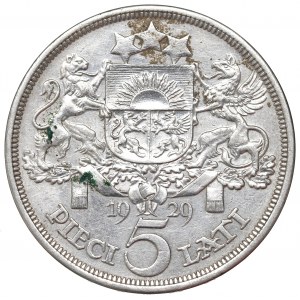 Latvia, 5 lati 1929