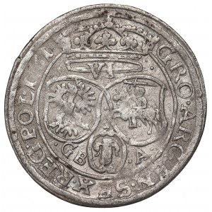John II Casimir, 6 groschen 1661, Lviv