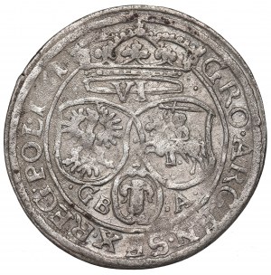 John II Casimir, 6 groschen 1661, Lviv