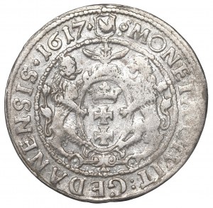 Sigismund III, 18 groschen 1617, Danzig