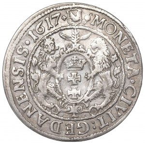Sigismund III, 18 groschen 1617, Danzig