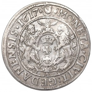 Sigismund III, 18 groschen 1617, Danzig