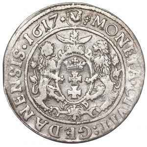 Sigismund III, 18 groschen 1617, Danzig