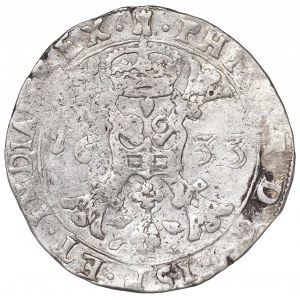 Spanish Netherlands, Tournai, Philip IV, Patagon 1633
