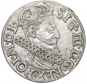 Sigismund III, 3 groschen 1622, Cracow