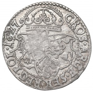 Sigismund III, 6 groschen 1627, Cracow