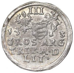 Stephan Bathory, 3 groschen 1583, Vilnius