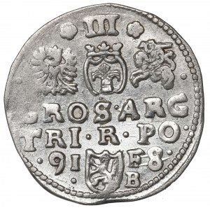 Sigismund III, 3 groschen 1598, Bromberg