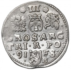 Sigismund III, 3 groschen 1598, Bromberg