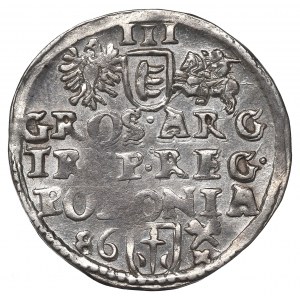Stephan Bathory, 3 groschen 1586, Posen