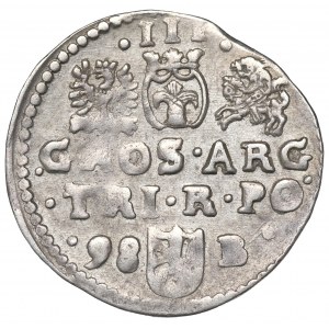 Sigismund III, 3 groschen 1598, Bromberg