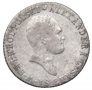 Kingdom of Poland, Alexander I, 1 zloty 1818 IB