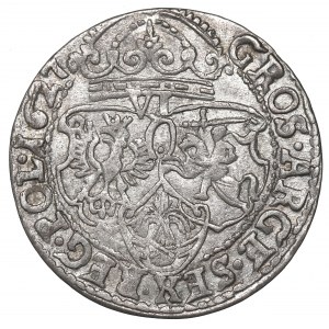 Sigismund III, 6 groschen 1627, Cracow
