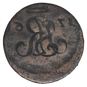 Poniatowski, Półgrosz 1768 - brockage