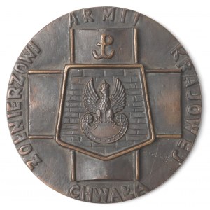 III RP, Medalion jednostronny Żołnierzom Armii Krajowej