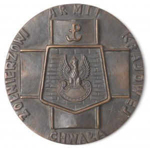 III RP, One-sided medallion to Soldiers of the Home Army