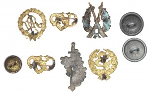 Second Republic and People's Republic of Poland, Set of corpus and buttons