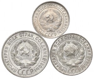 USSR, Lot 10-20 kopecks 1929-30
