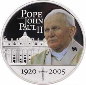 Cook Islands, $1 2005 - John Paul II