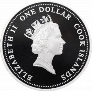 Cook Islands, $1 2005 - John Paul II
