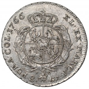 Stanislaus Augustus, 8 groschen 1766 FS