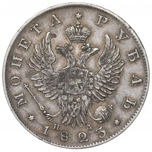 Russia, Alexander I, rouble 1823 ПД