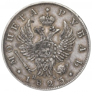 Russia, Alexander I, rouble 1823 ПД
