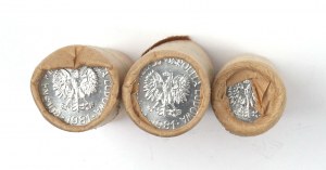 People's Republic of Poland, Set of bank rolls of 10-20 pennies 1981
