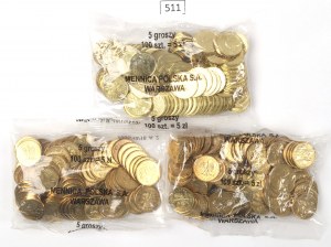 Third Republic, Mint bag set of 5 pennies 2006-21