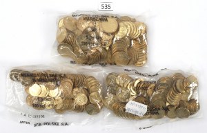 Third Republic, Mint bag set of 1-5 pennies 2011