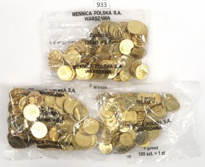 Third Republic, Mint bag set of 1-5 pennies 2017