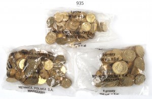 Third Republic, Mint bag set of 1-5 pennies 2013