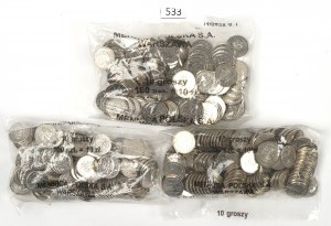 Third Republic, Mint bag set of 10 pennies 2009-14
