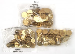 Third Republic, Mint bag set of 1-5 pennies 2010
