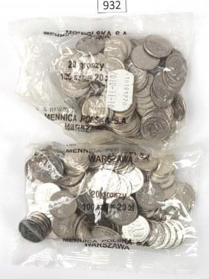 Third Republic, Mint bag set of 20 pennies 2010-11