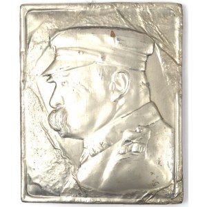 II RP, Poster of Marsh. Pilsudski - Photoplastic
