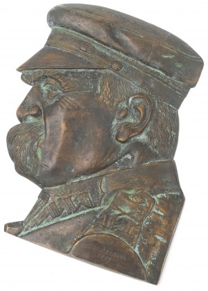 Second Republic, Poster of Marsh. Pilsudski 1934