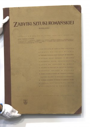 Szymanski St., Monuments of Romanesque Art in Poland 1960