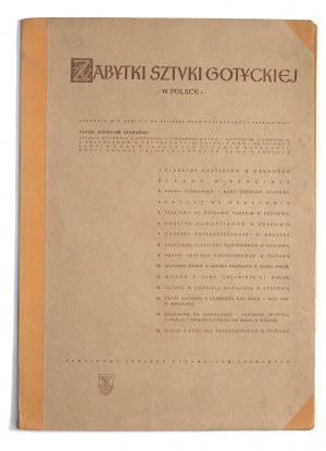 Szymanski St., Monuments of Gothic Art in Poland 1960