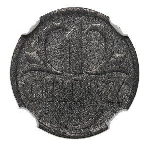 GG, 1 penny 1939 - NGC UNC Details