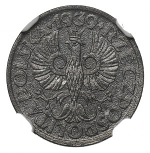 GG, 1 penny 1939 - NGC MS63