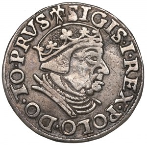 Sigismund I the Old, 3 groschen 1538, Danzig