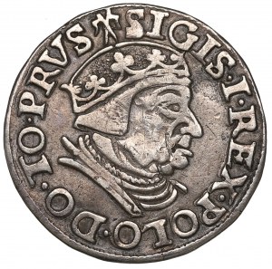 Sigismund I the Old, 3 groschen 1538, Danzig