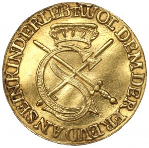 Germany, Saxony, John George, Ducat 1616 - restrike